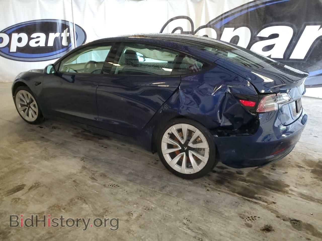 2022 TESLA MODEL 3 - VIN: 5YJ3E1EA2NF369893 - Фото 2