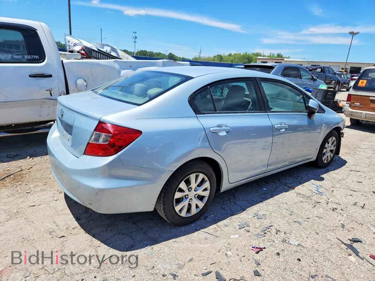 2012 HONDA CIVIC - VIN: 19XFB2F5XCE367311 - Фото 3