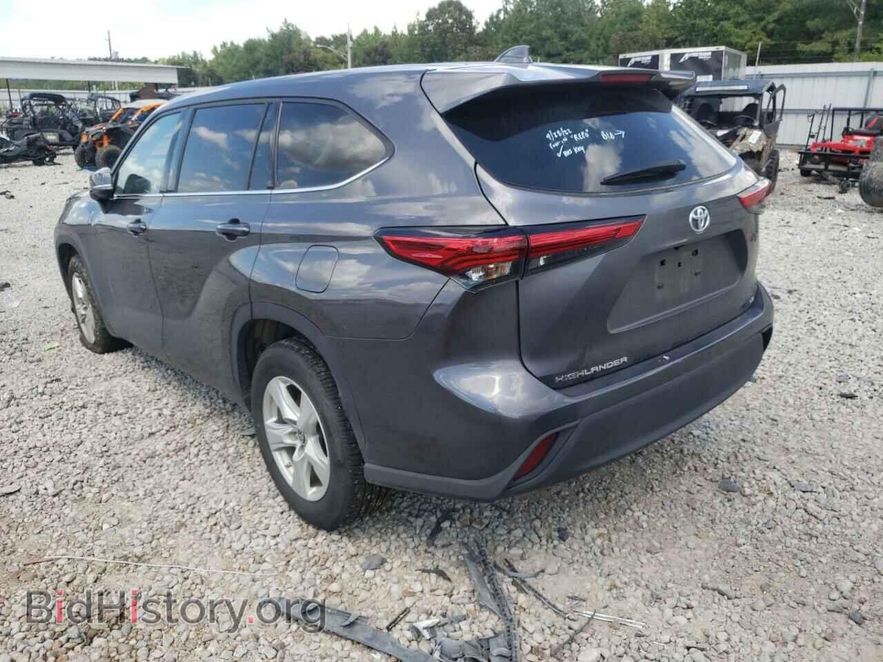 2021 TOYOTA HIGHLANDER - VIN: 5TDZZRAH4MS529332 - Фото 3