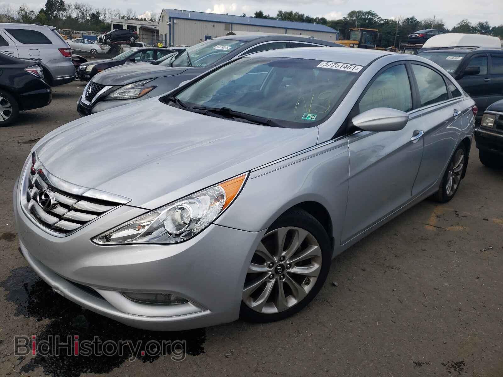 2013 HYUNDAI SONATA - VIN: 5NPEC4AC8DH625204 - Фото 2