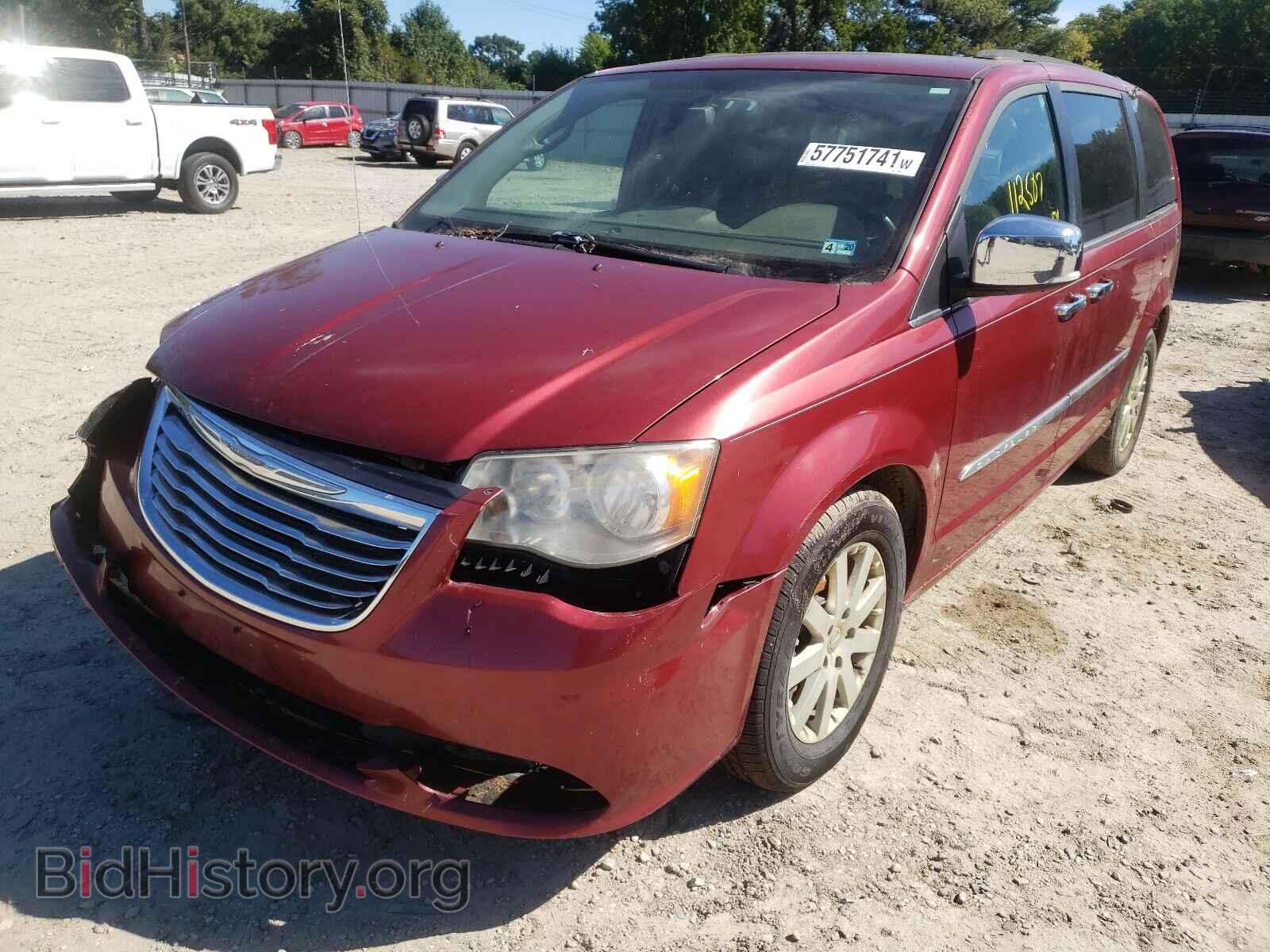 2012 CHRYSLER MINIVAN - VIN: 2C4RC1CG9CR170882 - Фото 2
