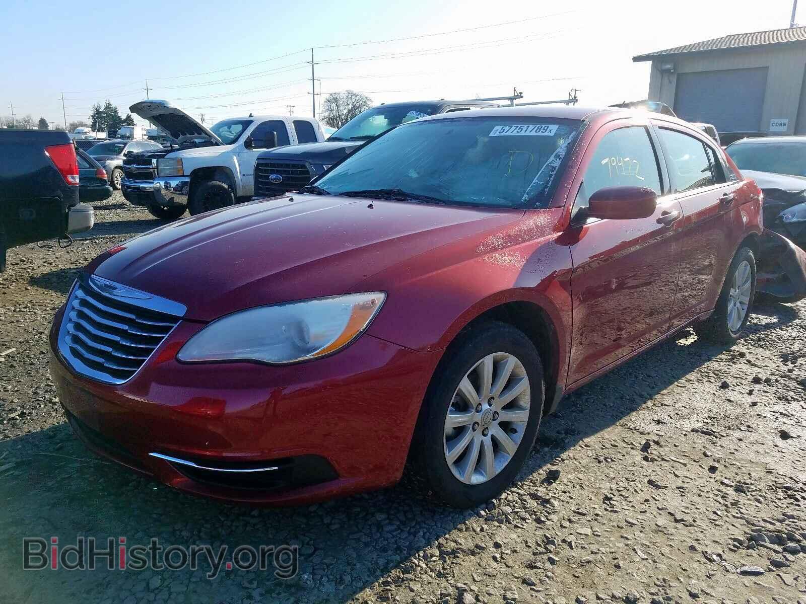2013 CHRYSLER 200 - VIN: 1C3CCBBB5DN765443 - Фото 2