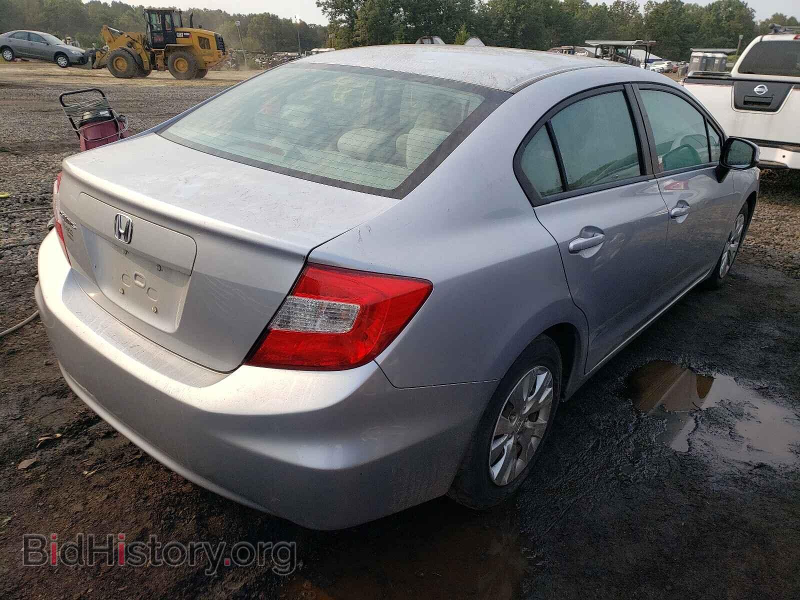 2012 HONDA CIVIC - VIN: 19XFB2F56CE352529 - Фото 4