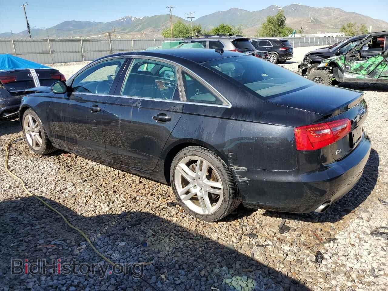 2014 AUDI A6 - VIN: WAUGFAFC6EN058500 - Фото 2