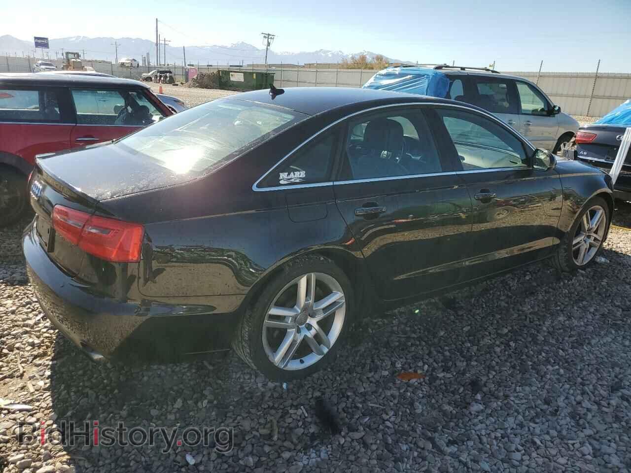 2014 AUDI A6 - VIN: WAUGFAFC6EN058500 - Фото 3
