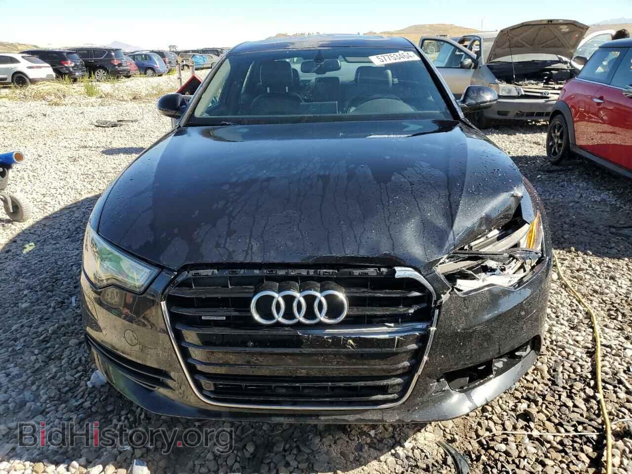 2014 AUDI A6 - VIN: WAUGFAFC6EN058500 - Фото 5