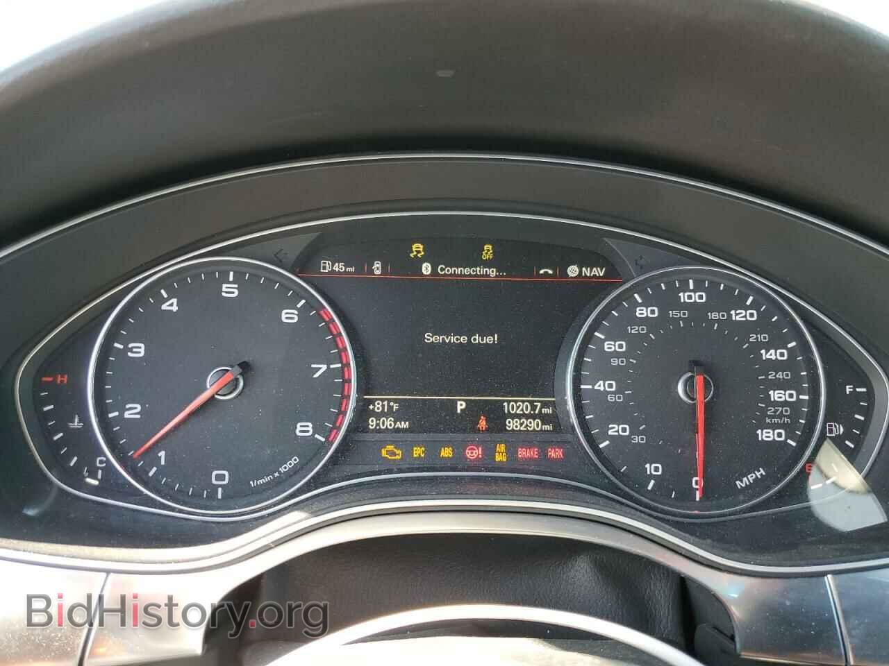 2014 AUDI A6 - VIN: WAUGFAFC6EN058500 - Фото 9