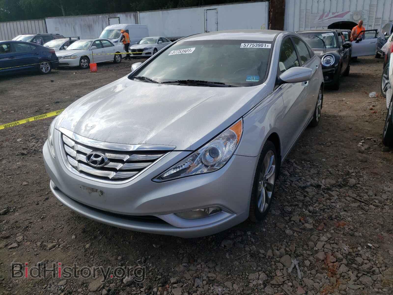 2013 HYUNDAI SONATA - VIN: 5NPEC4AC4DH631386 - Фото 2