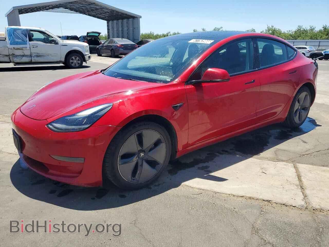 Фотография 5YJ3E1EA6NF190675 - TESLA MODEL 3 2022
