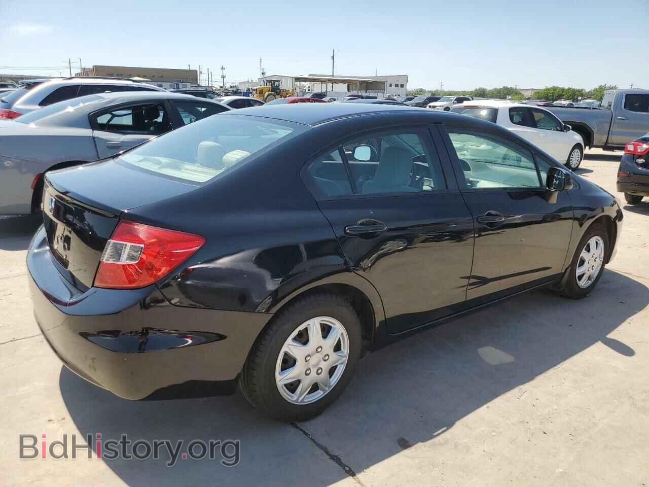 2012 HONDA CIVIC - VIN: 19XFB2F56CE052635 - Фото 3