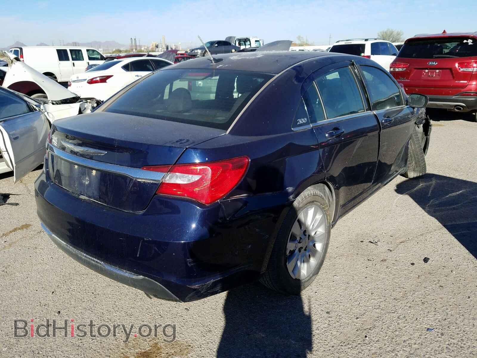 2013 CHRYSLER 200 - VIN: 1C3CCBAB4DN604843 - Фото 4