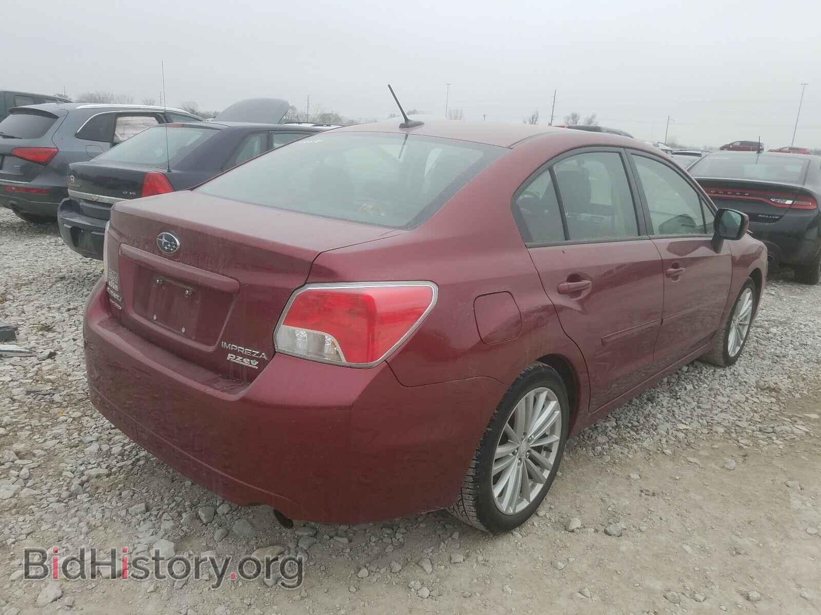 2012 SUBARU IMPREZA - VIN: JF1GJAF67CH004474 - Фото 4
