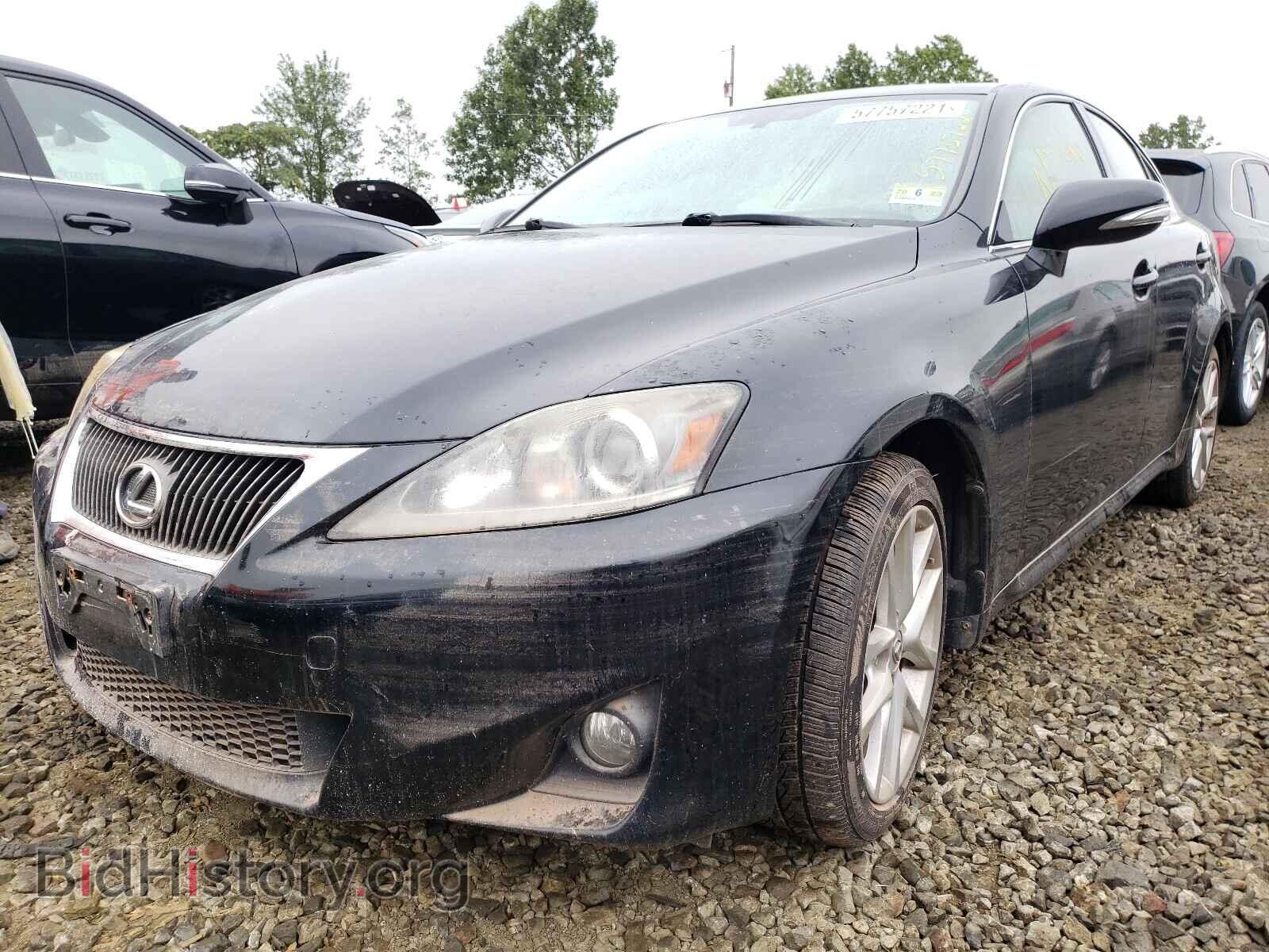 2012 LEXUS IS - VIN: JTHCF5C28C5057395 - Фото 2