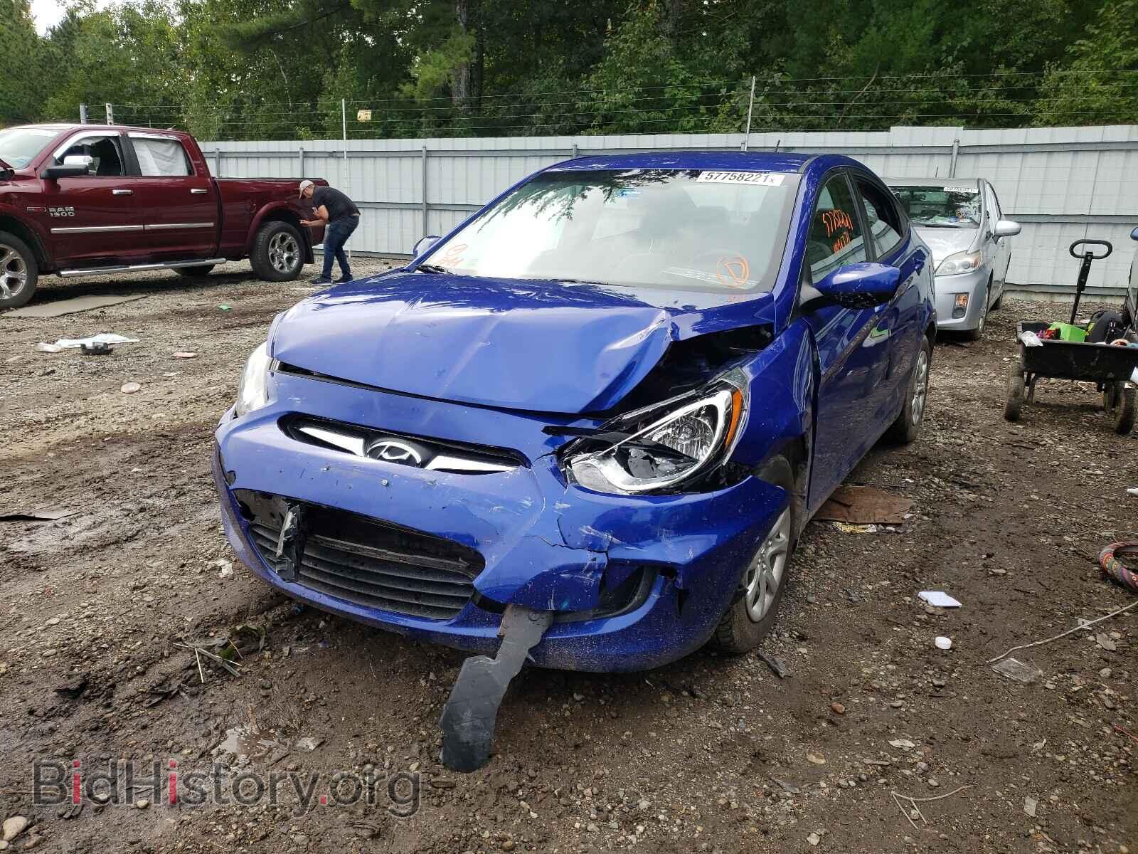 2013 HYUNDAI ACCENT - VIN: KMHCT4AE7DU426817 - Фото 2