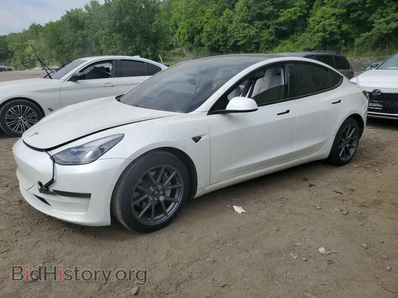 Фотография 5YJ3E1EA4MF018563 - TESLA MODEL 3 2021