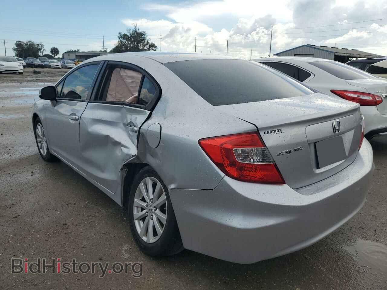 2012 HONDA CIVIC - VIN: 19XFB2F82CE326522 - Фото 3