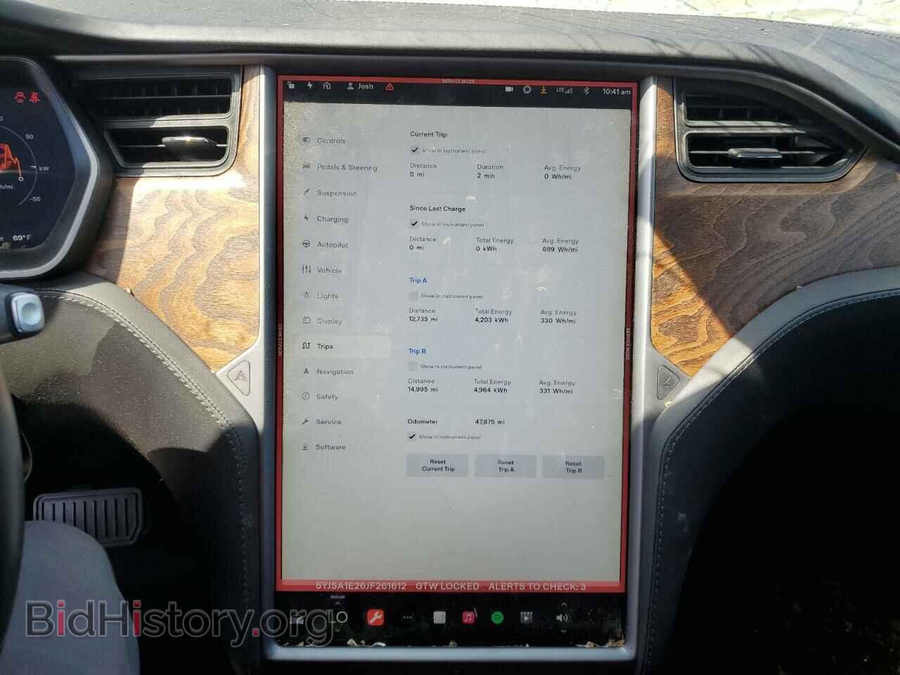 2018 TESLA MODEL S - VIN: 5YJSA1E26JF261612 - Фото 9