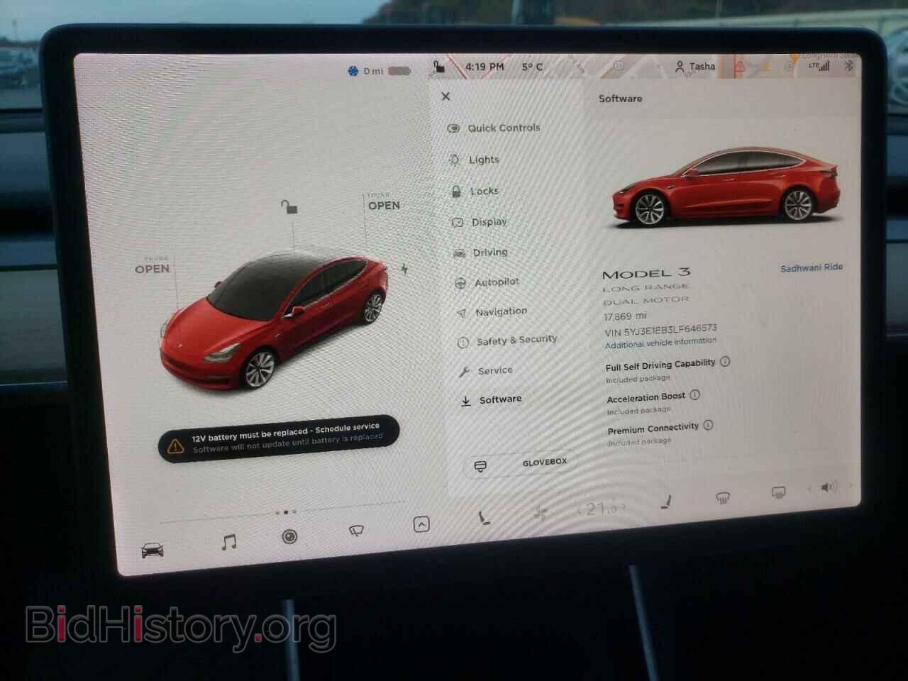 2020 TESLA MODEL 3 - VIN: 5YJ3E1EB3LF646573 - Photo 8