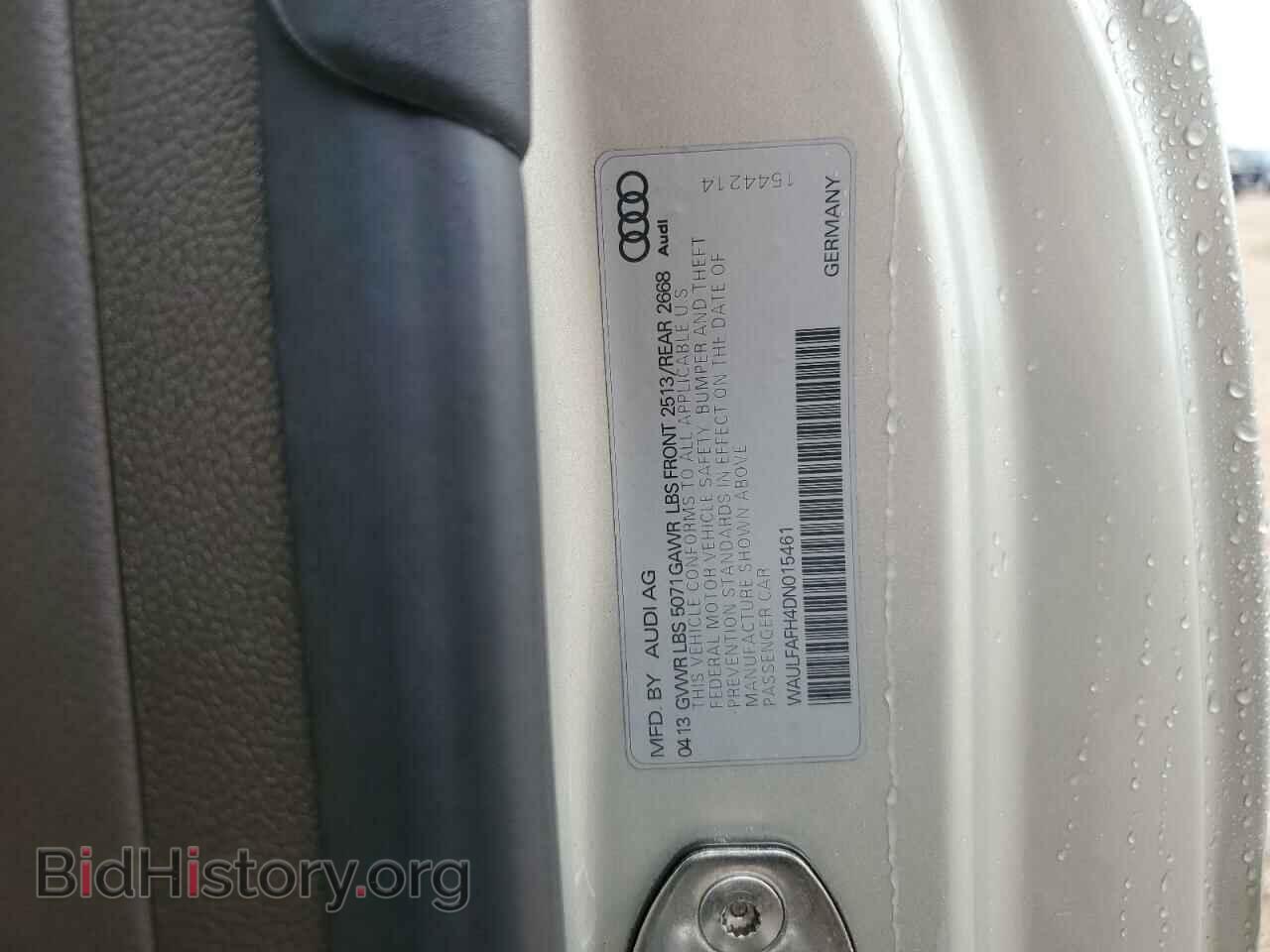 2013 AUDI A5 - VIN: WAULFAFH4DN015461 - Photo 12