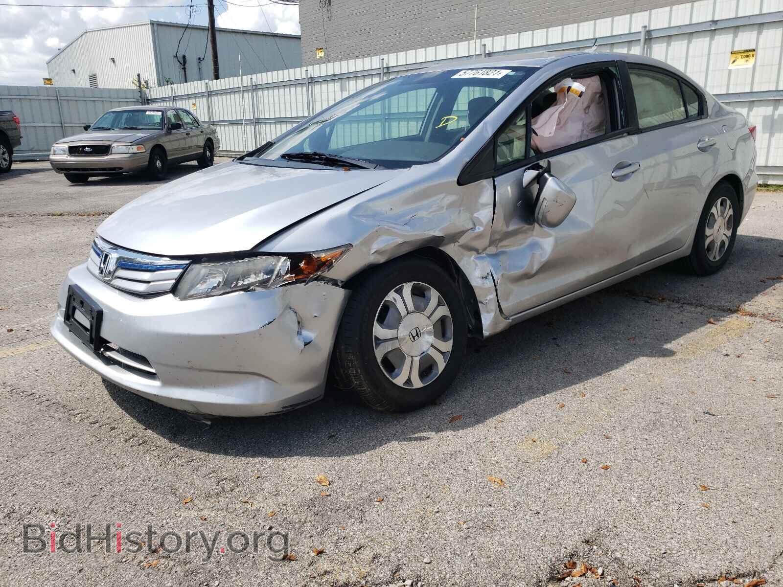 2012 HONDA CIVIC - VIN: JHMFB4F23CS003454 - Photo 2