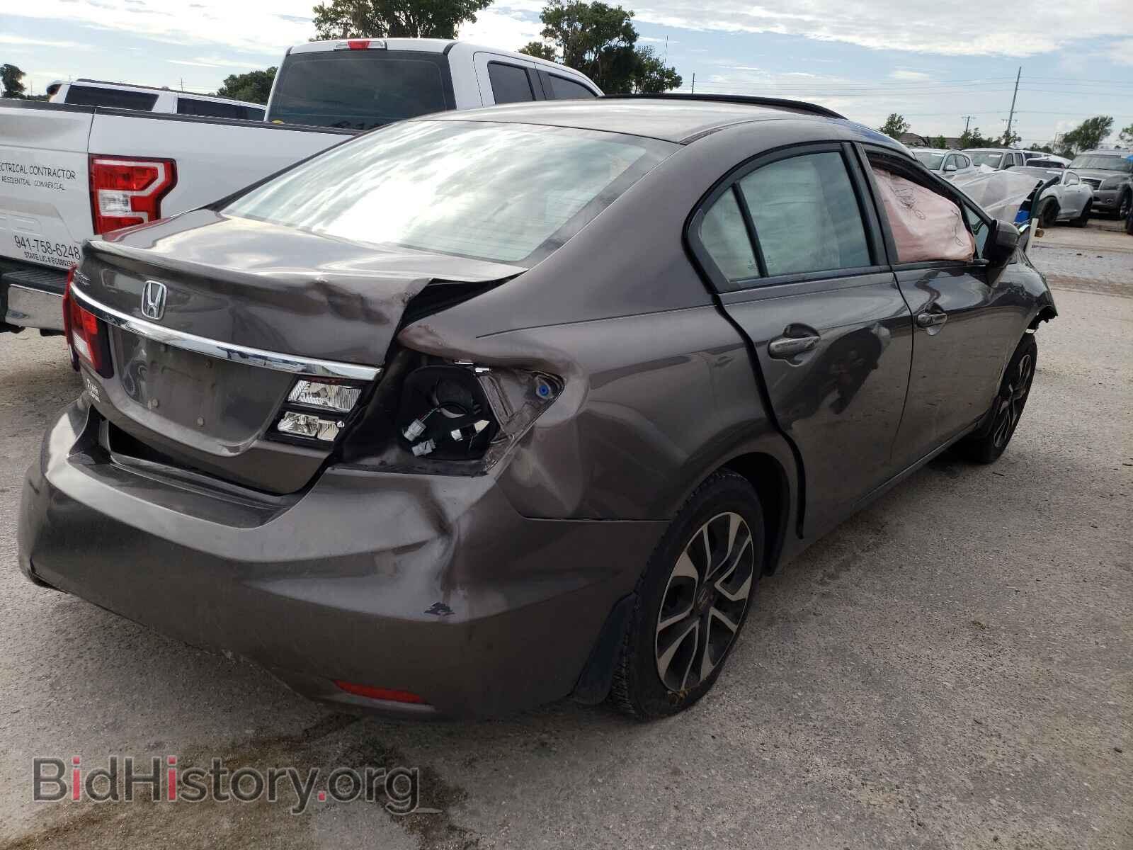 2014 HONDA CIVIC - VIN: 19XFB2F84EE047527 - Фото 4