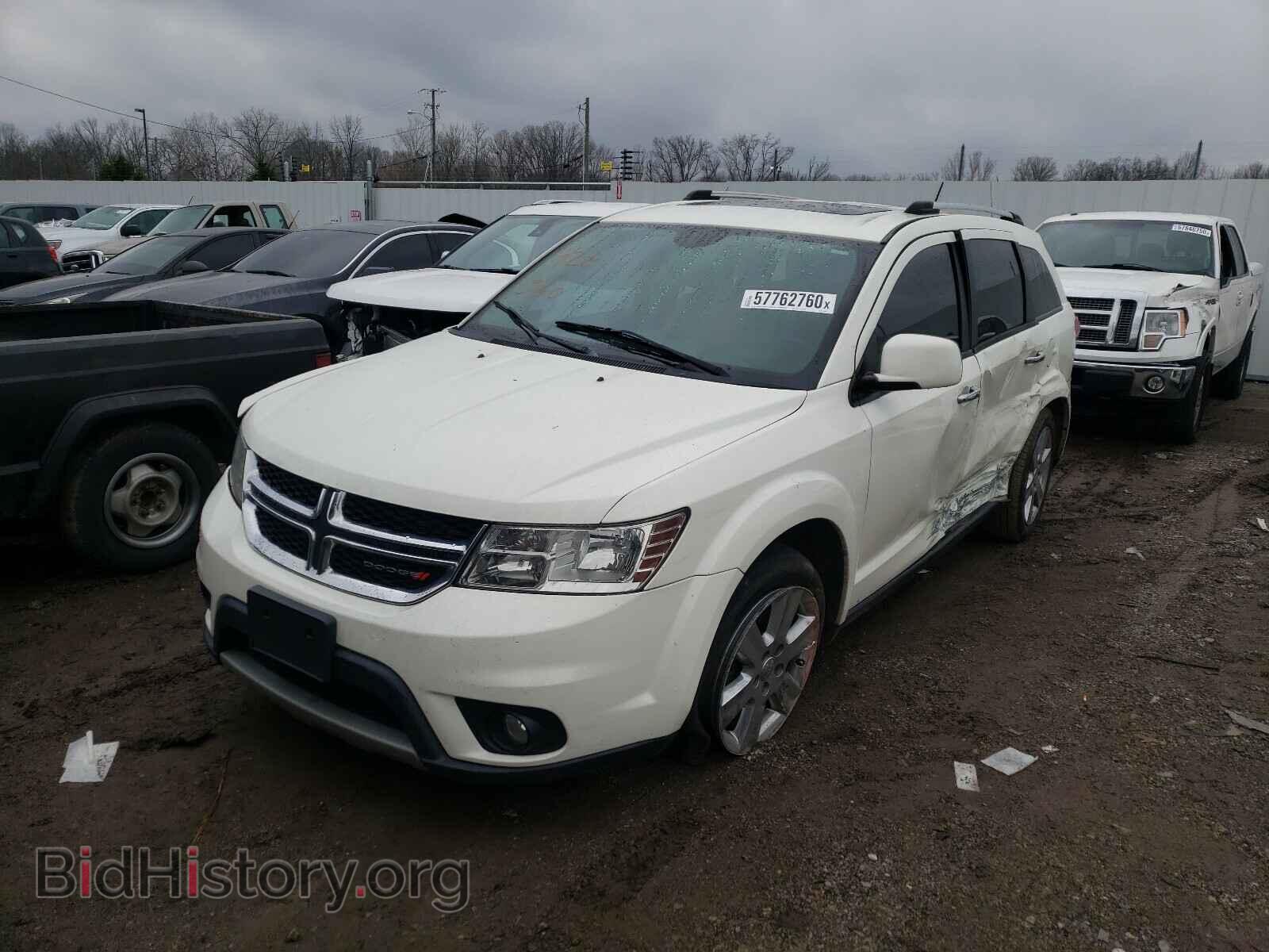 2014 DODGE JOURNEY - VIN: 3C4PDCDG1ET105698 - Фото 2