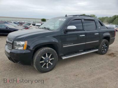 2013 Chevrolet AVALANCHE LTZ, черный — VIN 3GNTKGE78DG180889, Copart