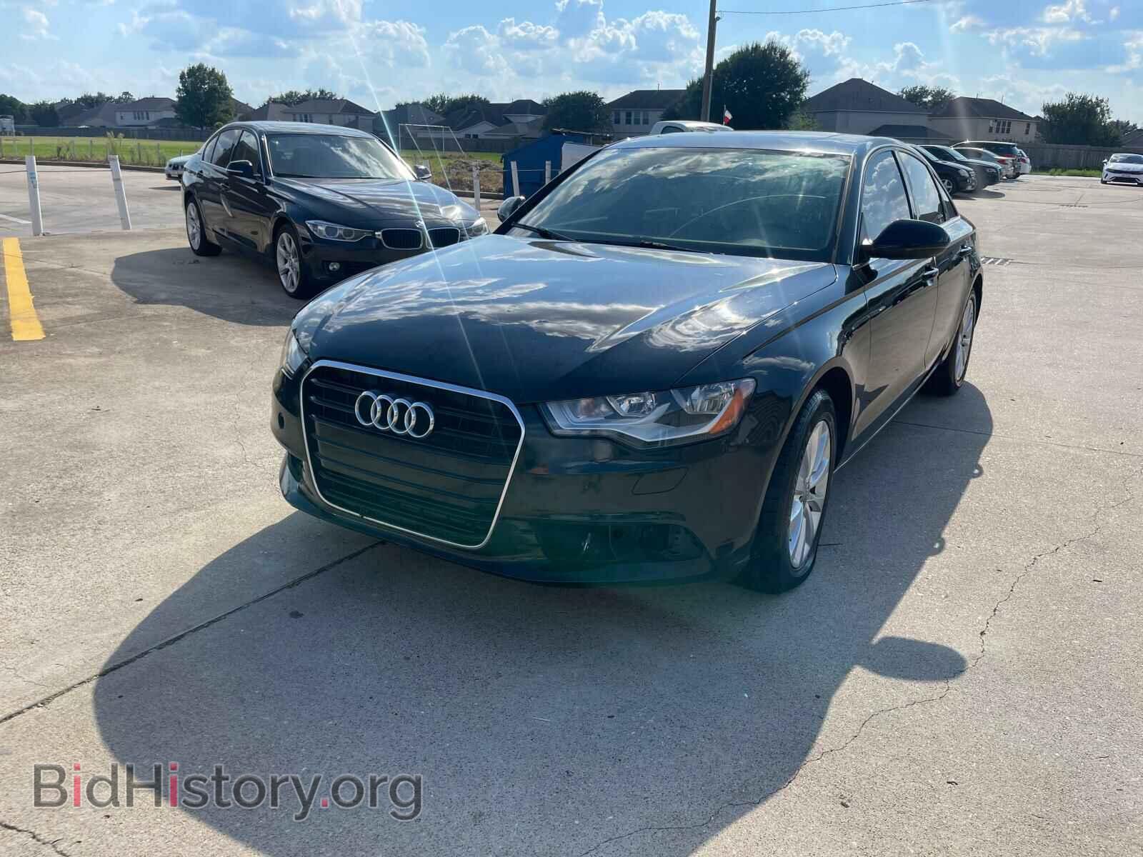 2013 AUDI A6 - VIN: WAUCFAFC8DN056664 - Фото 2