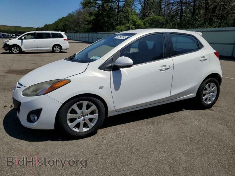 2013 Mazda 2 (VIN JM1DE1LY1D0158721) — фото 1 из 12, Copart, повреждение: бок