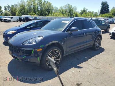 2017 Porsche MACAN S, blue — VIN WP1AB2A54HLB10241, Copart