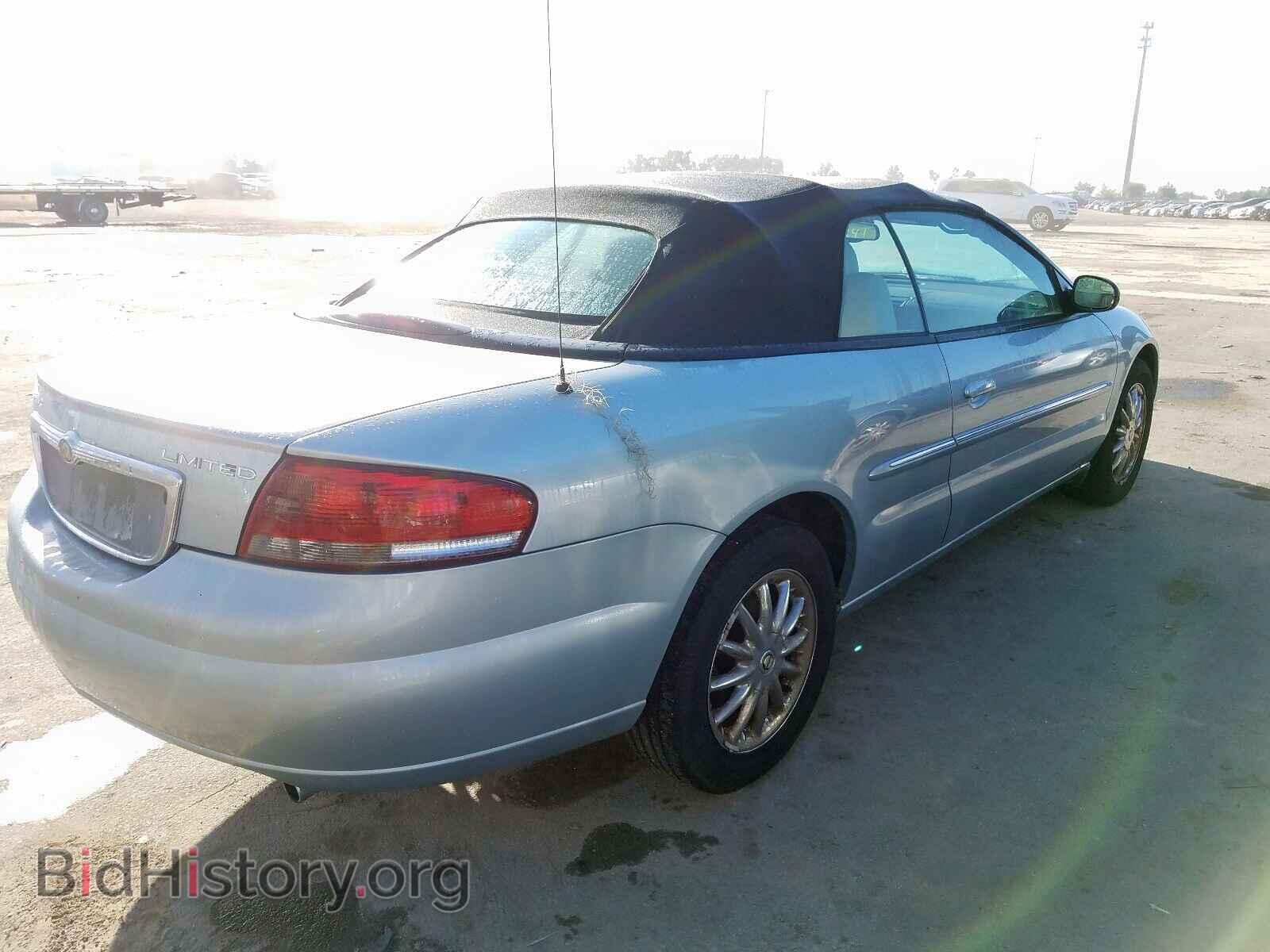 2002 CHRYSLER SEBRING - VIN: 1C3EL65RX2N305569 - Photo 4