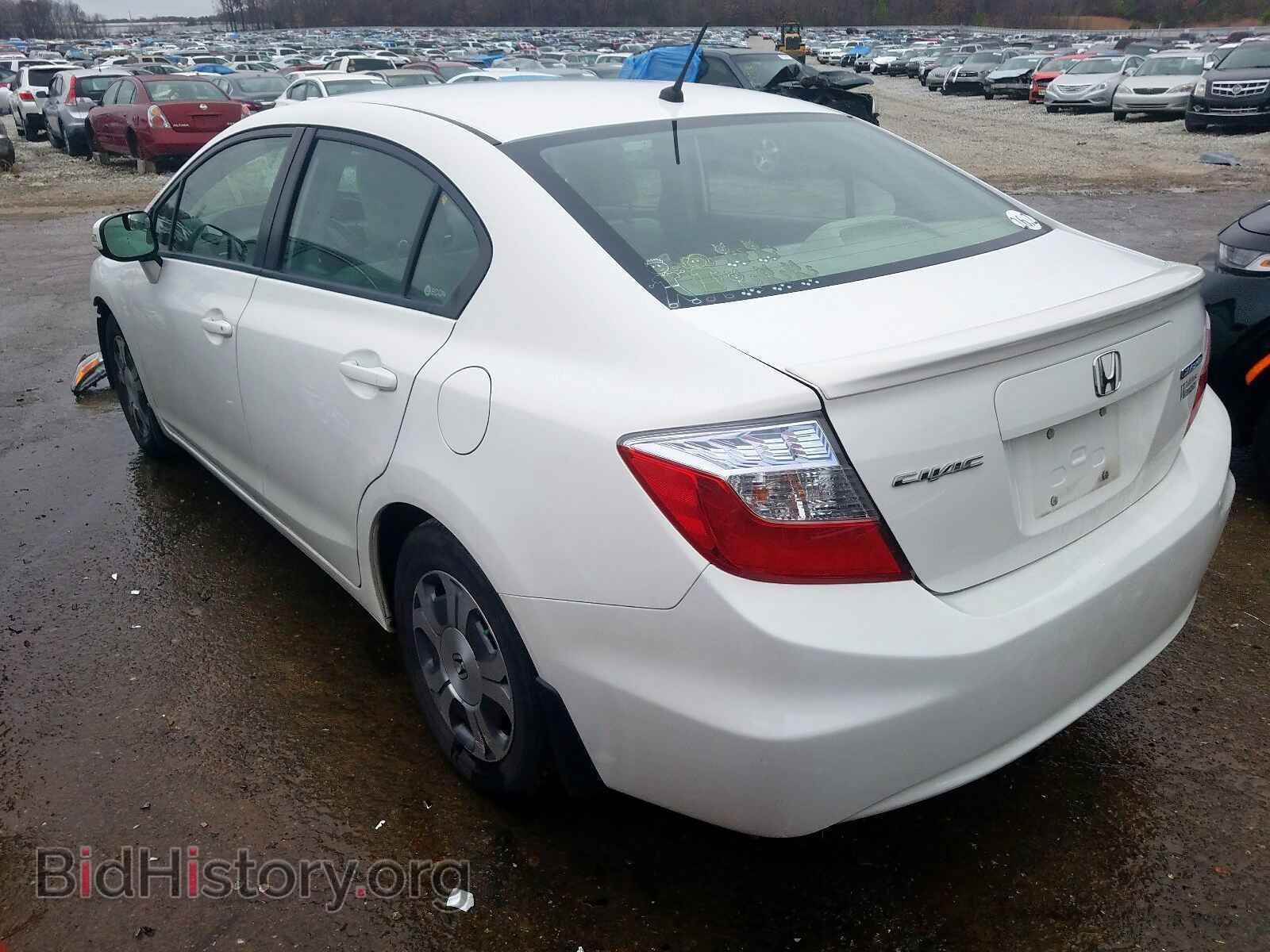 2012 HONDA CIVIC - VIN: JHMFB4F25CS006890 - Фото 3