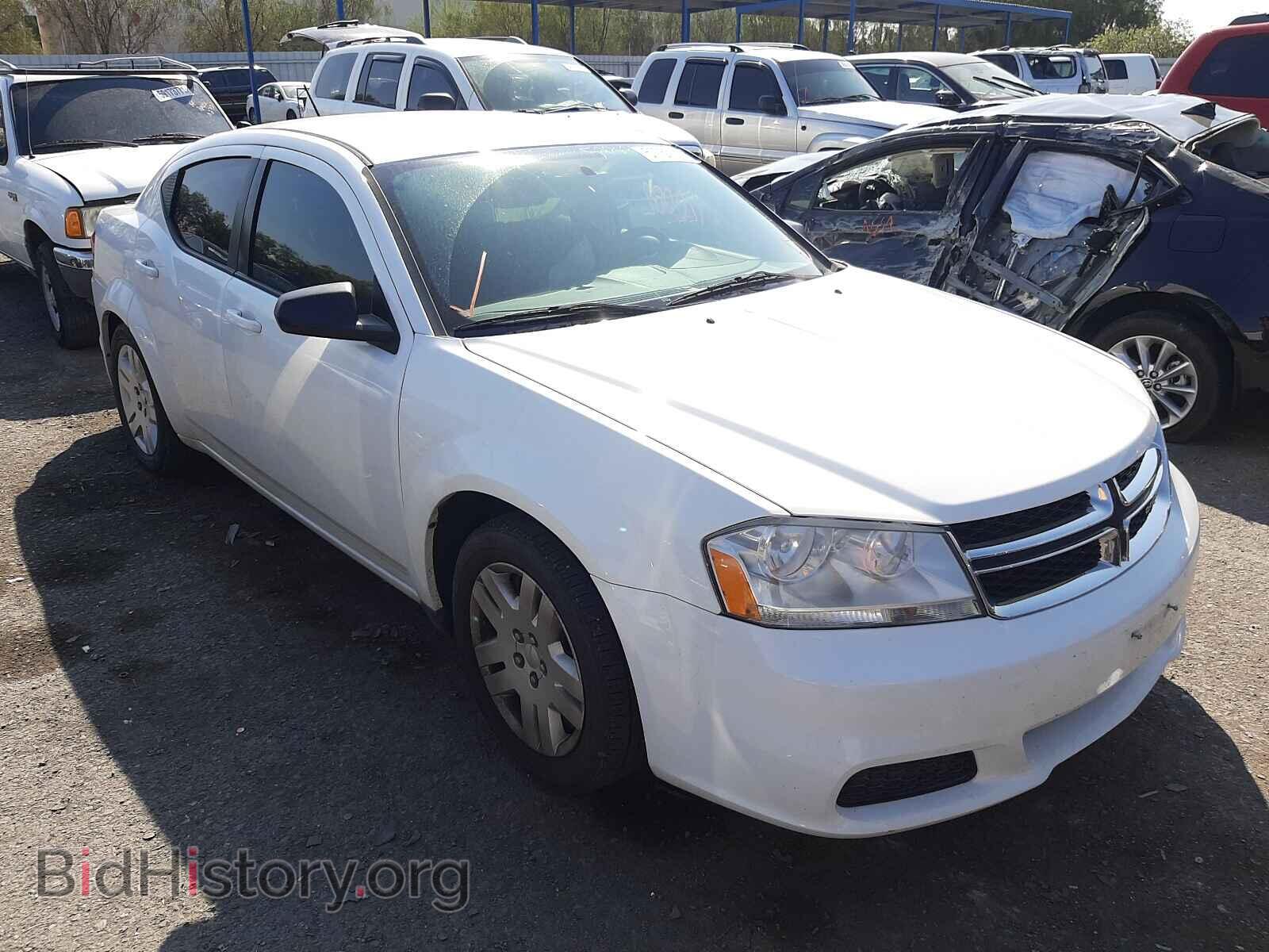 Photo 1C3CDZAB6EN109664 - DODGE AVENGER 2014