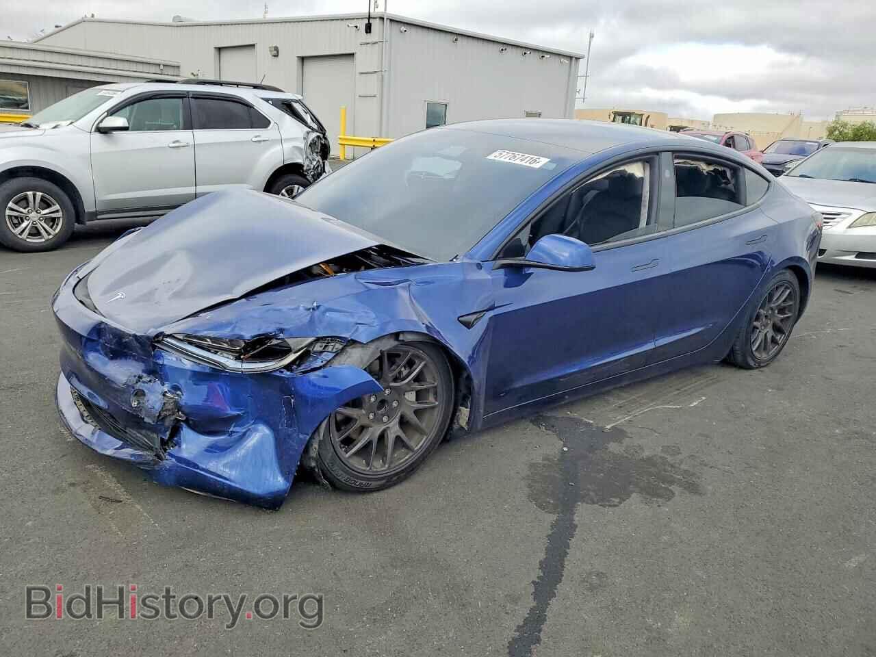 Photo 5YJ3E1EA8RF743994 - TESLA MODEL 3 2024