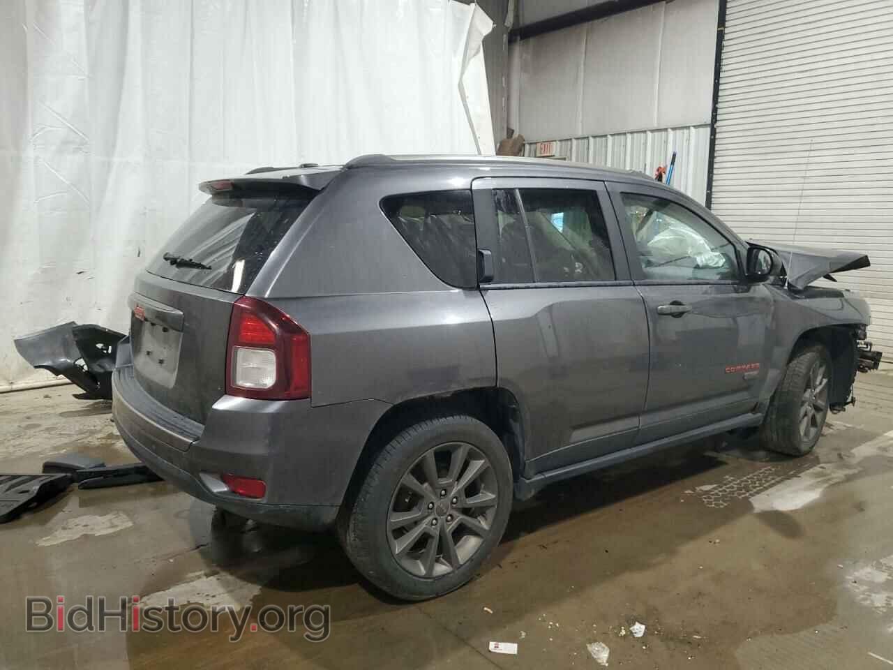 2016 JEEP COMPASS - VIN: 1C4NJDBB2GD729564 - Фото 3