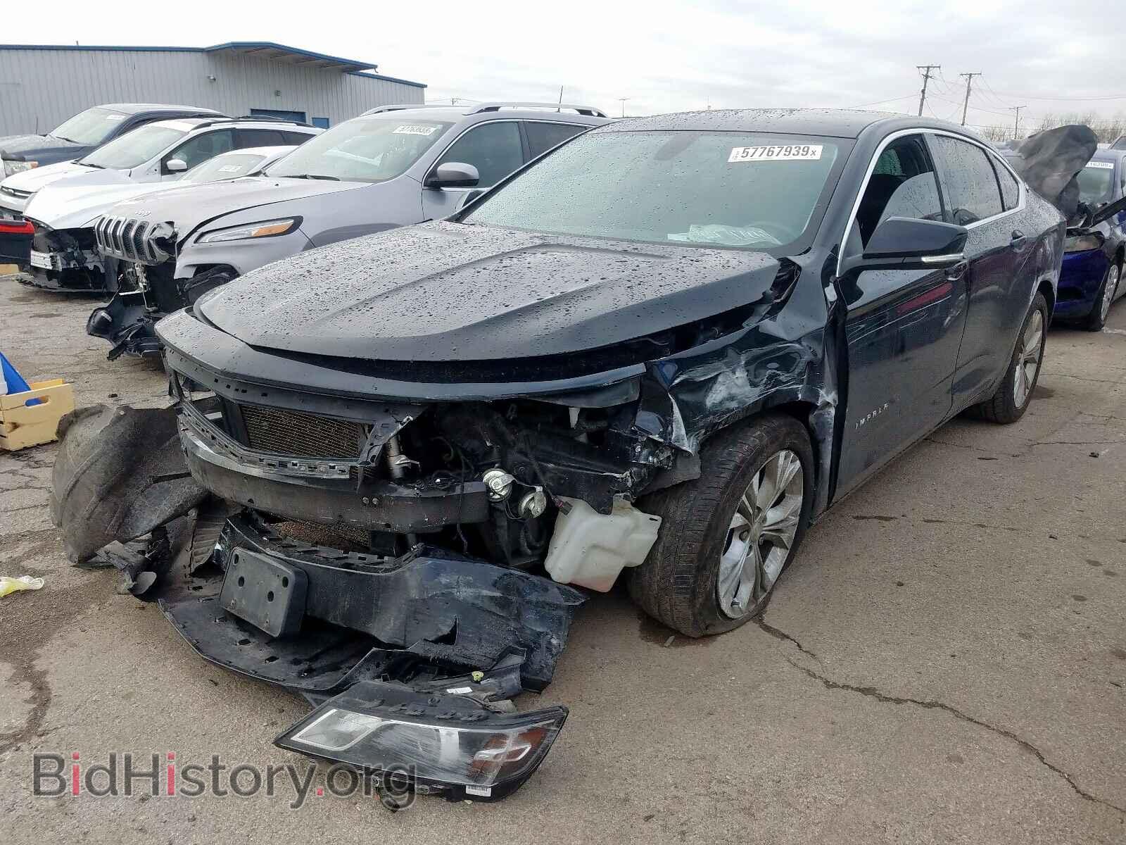 2014 CHEVROLET IMPALA - VIN: 2G1125S38E9173354 - Фото 2
