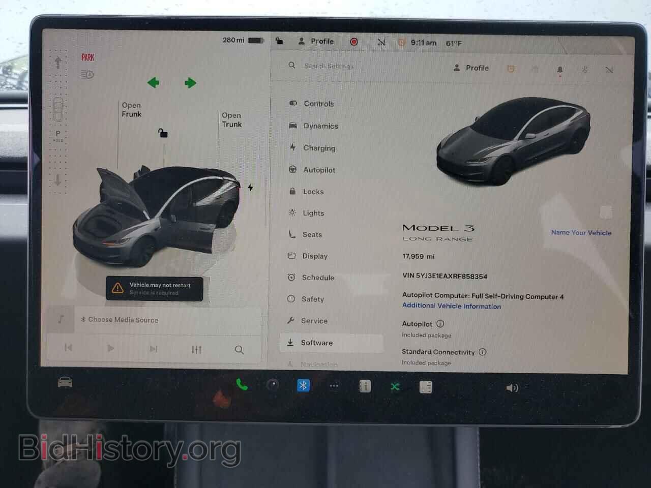 2024 TESLA MODEL 3 - VIN: 5YJ3E1EAXRF858354 - Photo 9