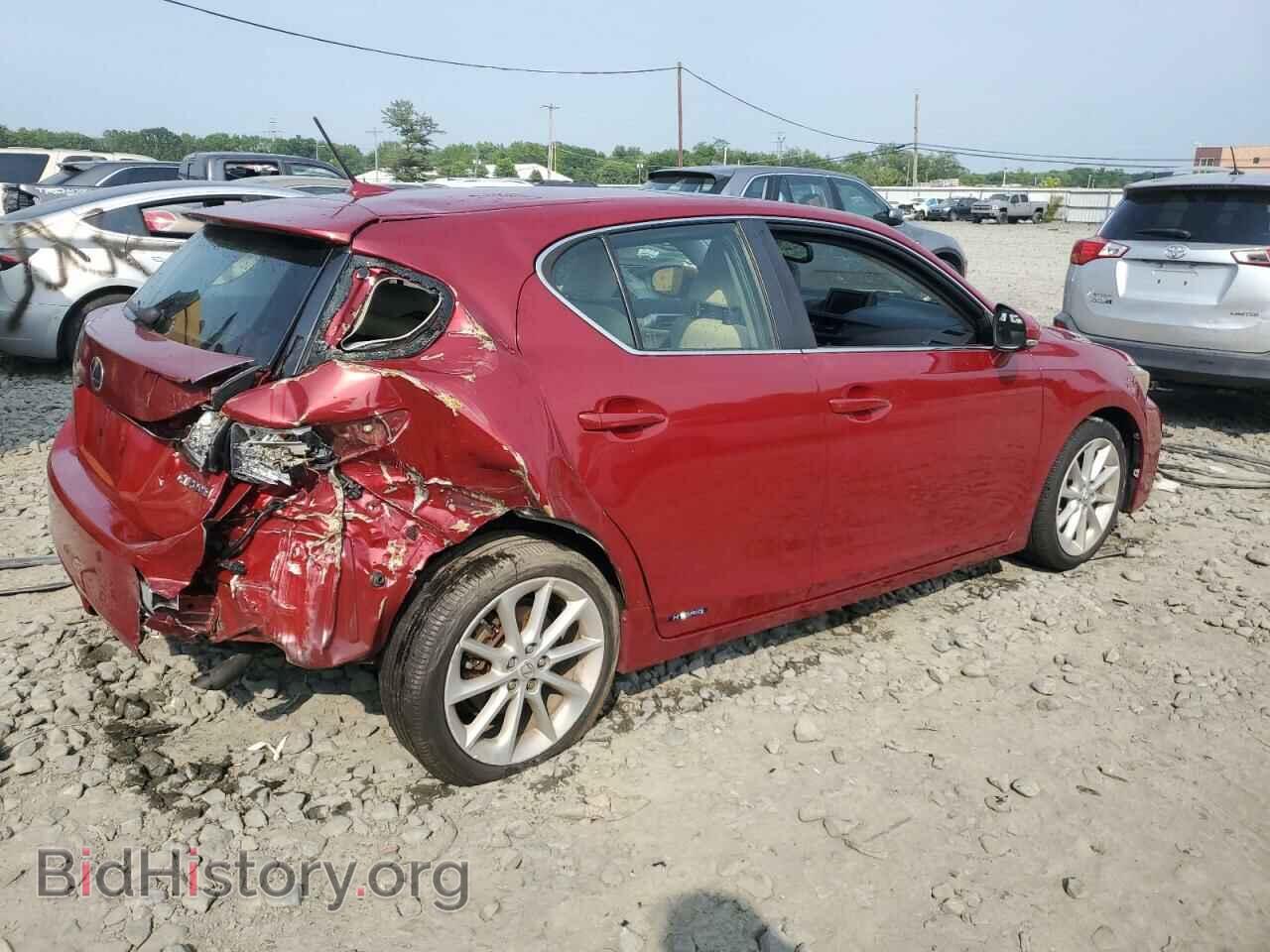 2013 LEXUS CT 200 - VIN: JTHKD5BH7D2162309 - Фото 3