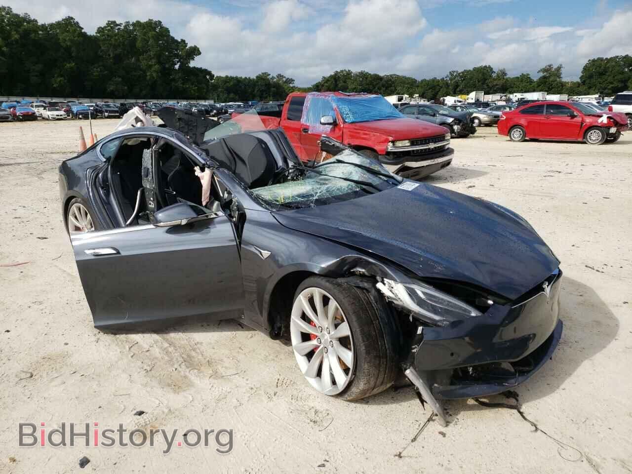 Photo 5YJSA1E48GF159075 - TESLA MODEL S 2016