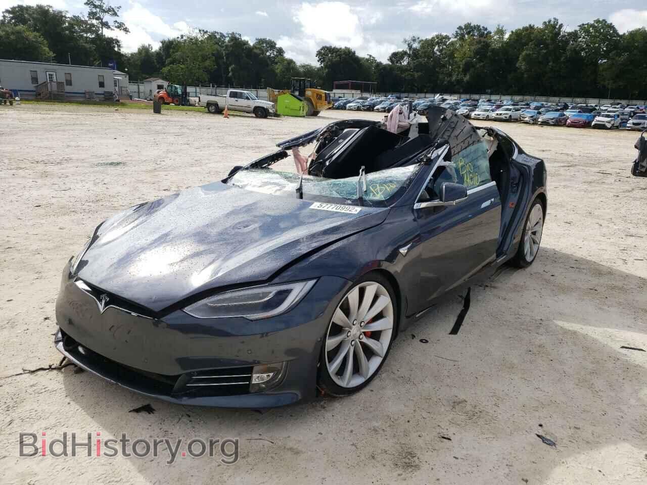 2016 TESLA MODEL S - VIN: 5YJSA1E48GF159075 - Фото 2