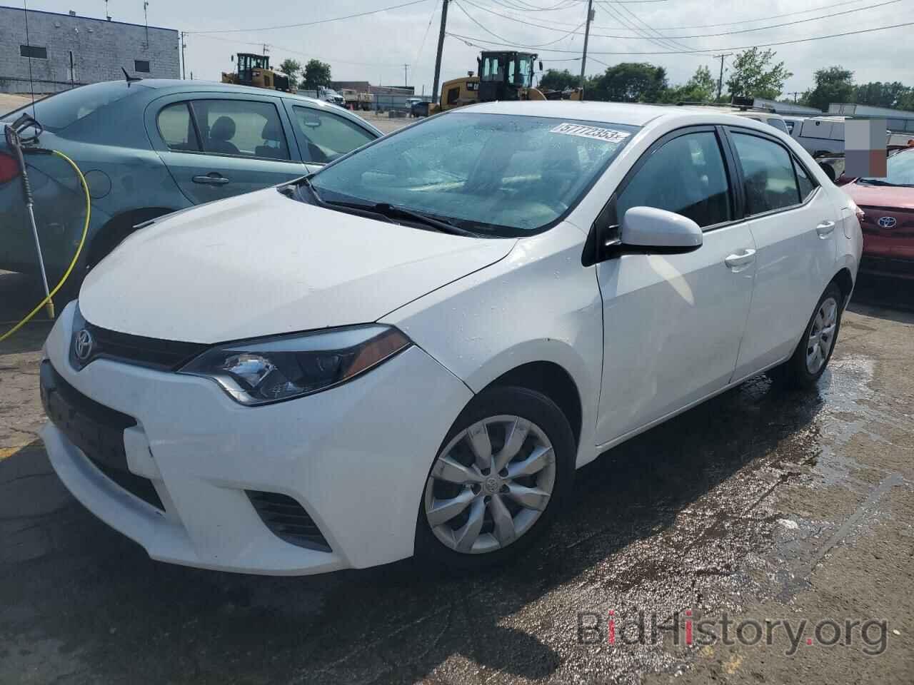 Toyota Corolla 2015 белая
