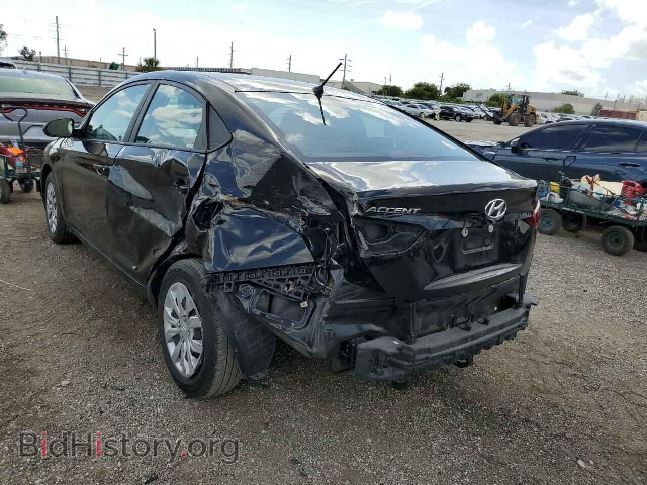 2021 HYUNDAI ACCENT - VIN: 3KPC24A69ME136691 - Фото 3