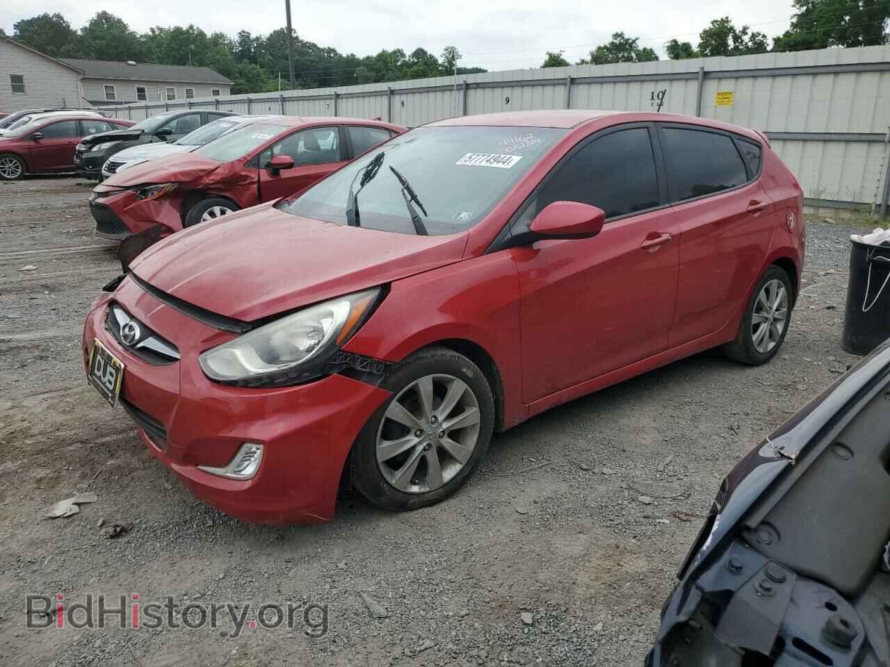 Photo KMHCU5AE0CU037695 - HYUNDAI ACCENT 2012