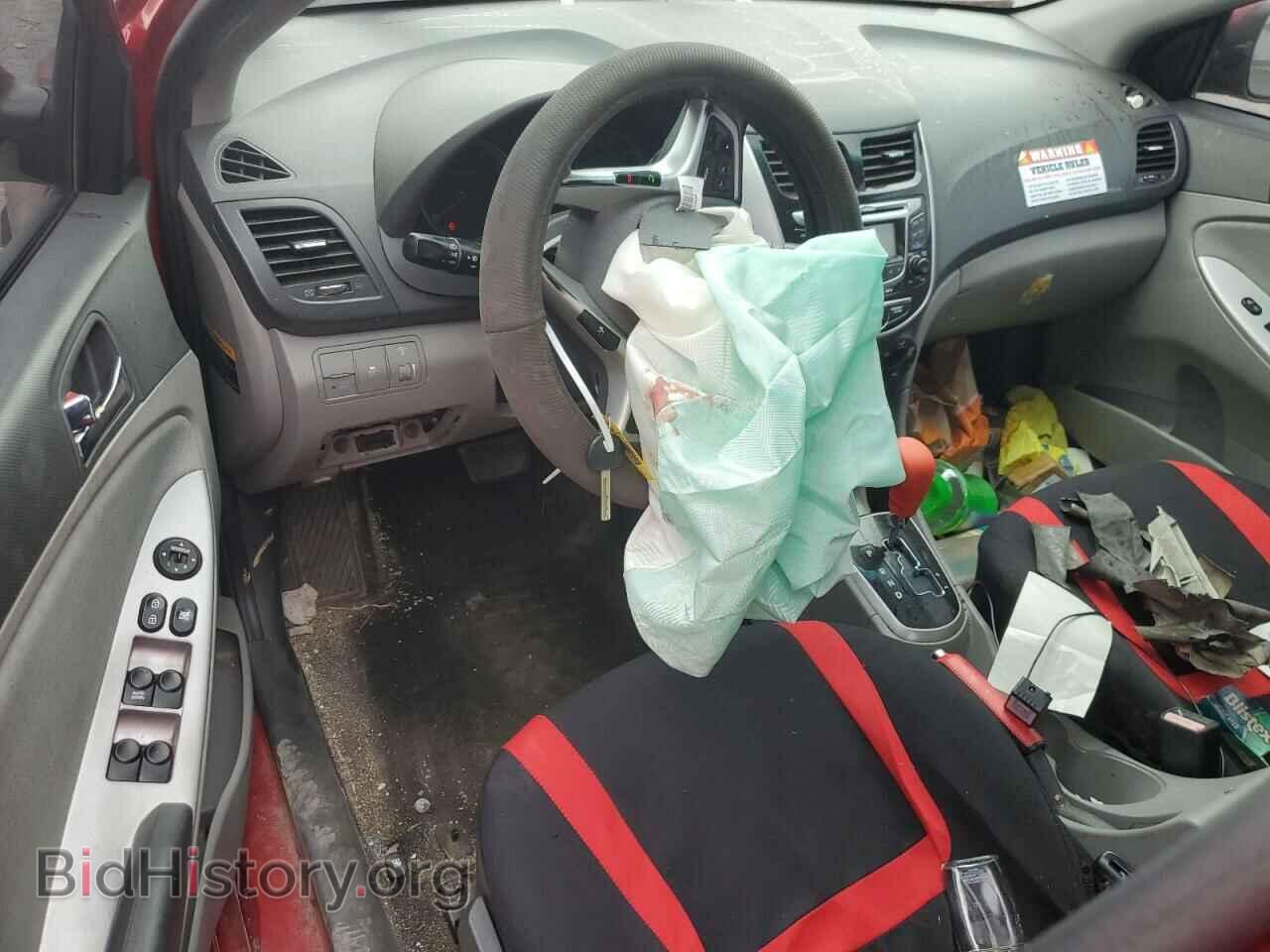 2012 HYUNDAI ACCENT - VIN: KMHCU5AE0CU037695 - Фото 8