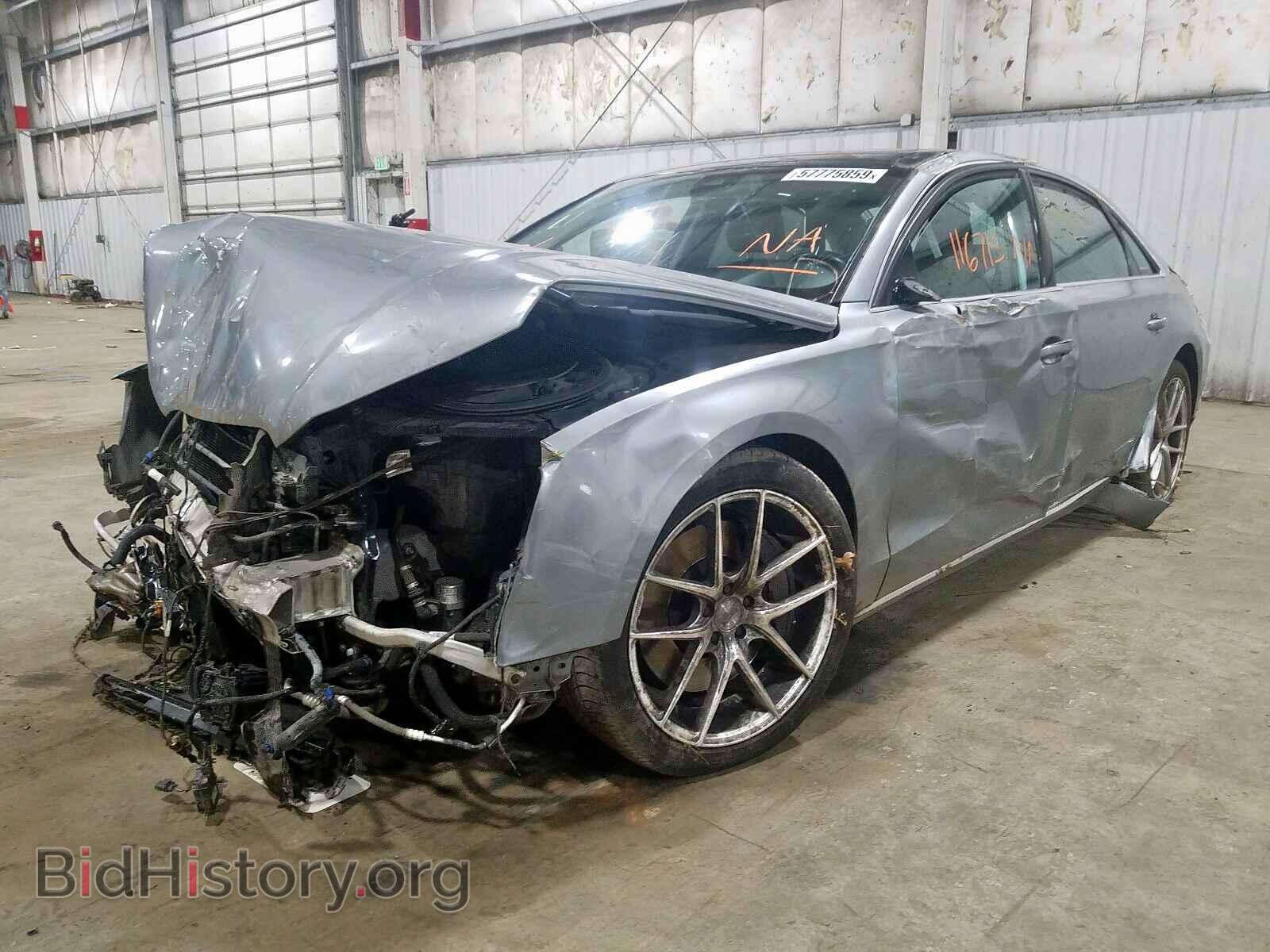 2012 AUDI A8 - VIN: WAURVAFD2CN025110 - Фото 2