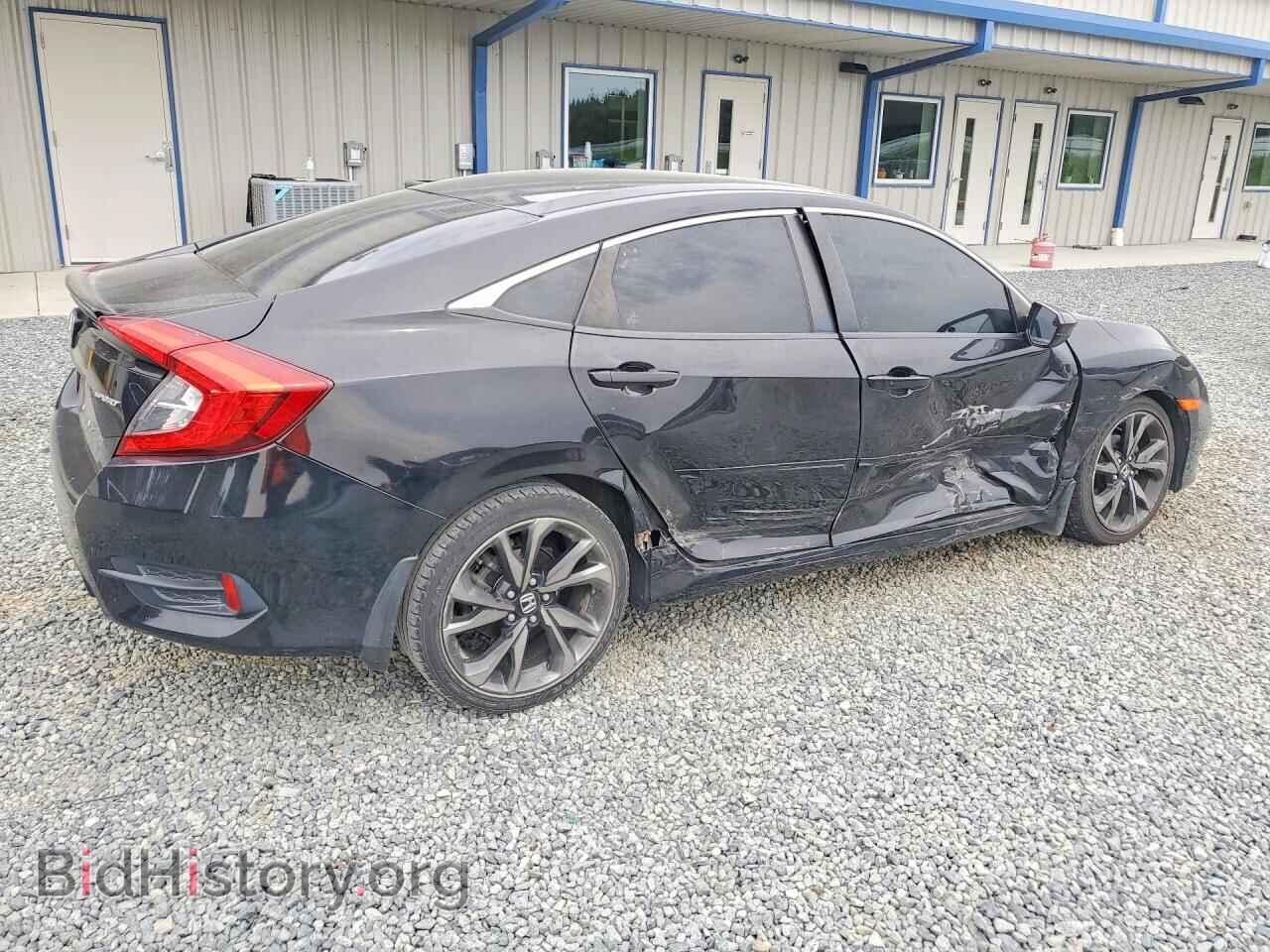 2019 HONDA CIVIC - VIN: 2HGFC2F86KH566948 - Фото 3