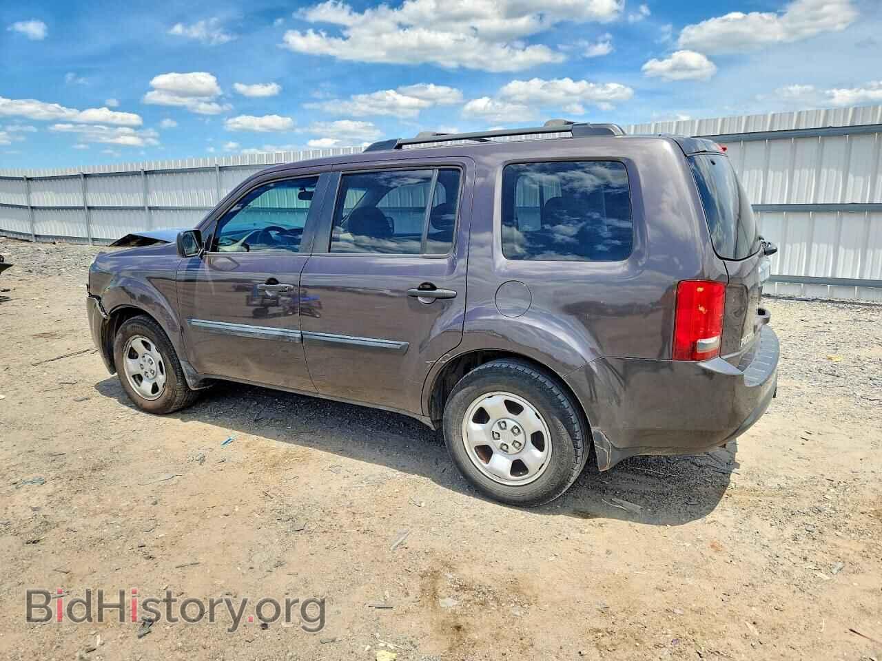 2012 HONDA PILOT - VIN: 5FNYF4H22CB009836 - Photo 2