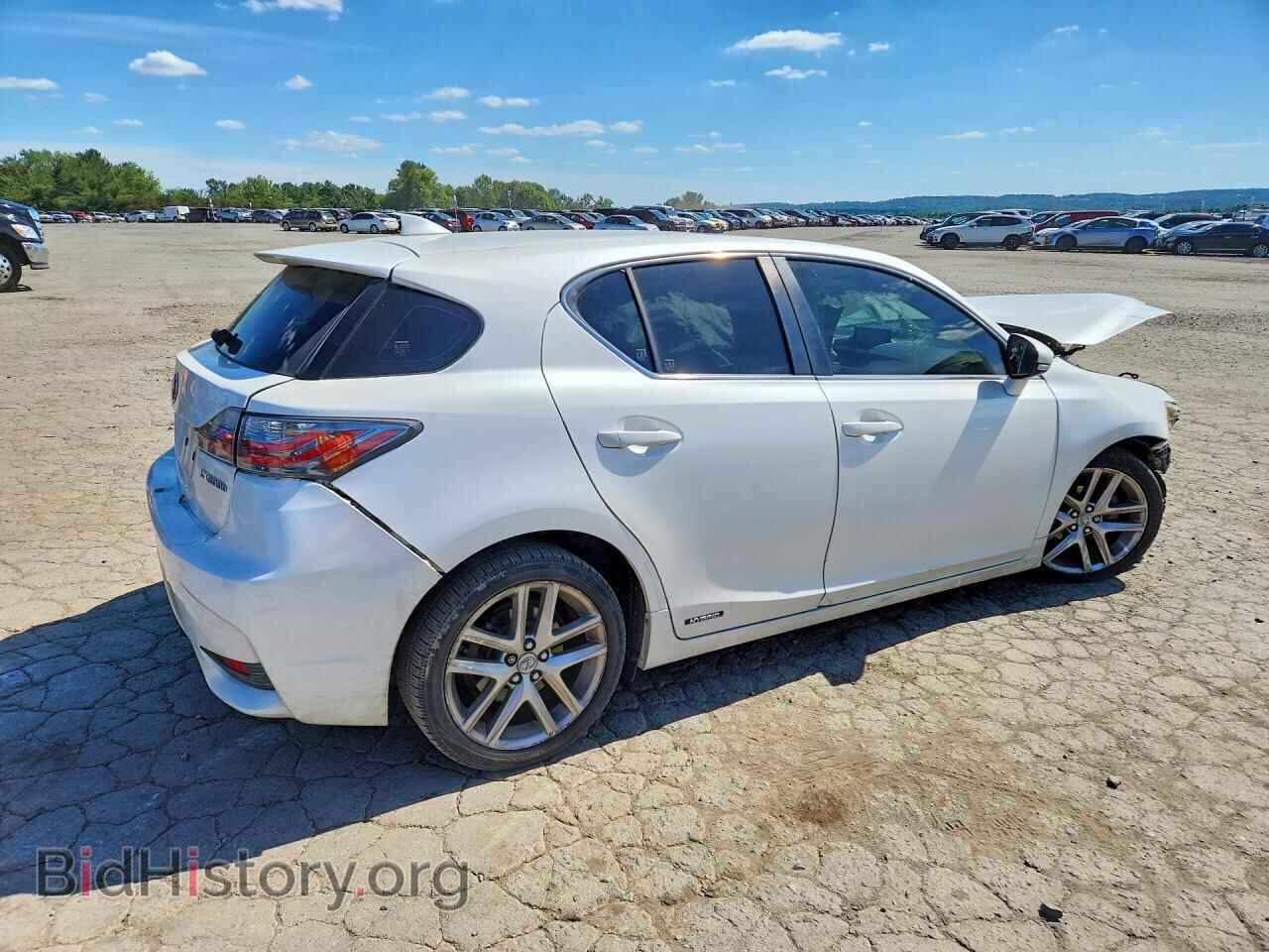 2014 LEXUS CT 200 - VIN: JTHKD5BH3E2181117 - Фото 3