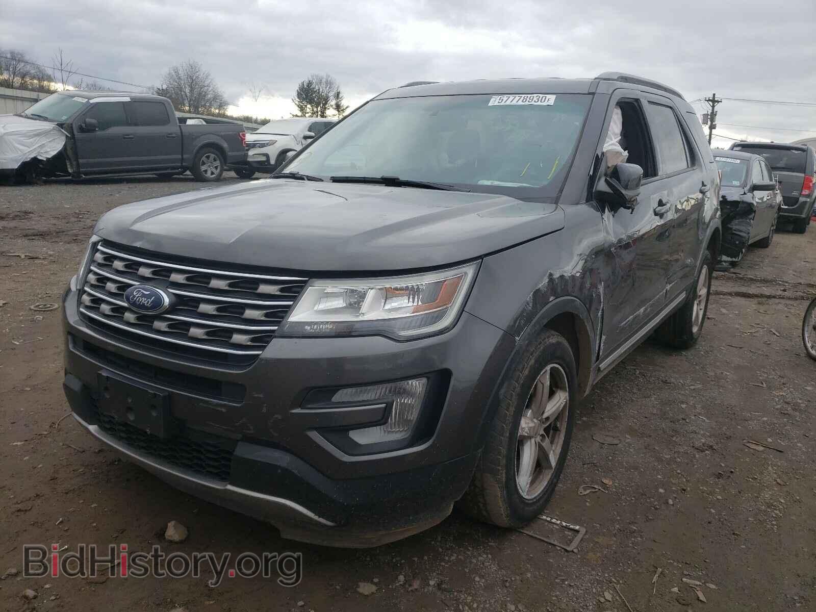 2017 FORD EXPLORER - VIN: 1FM5K8D86HGA43934 - Фото 2