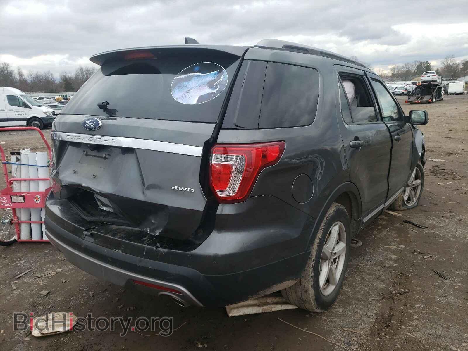 2017 FORD EXPLORER - VIN: 1FM5K8D86HGA43934 - Фото 4
